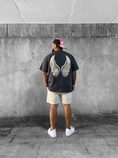 ‘HEAVENLY WINGS’ oversized tee