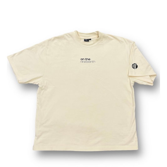 Oversized Tee - Beige